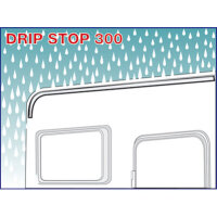 Regenrinne Drip Stop für Wände 300 cm, weiß