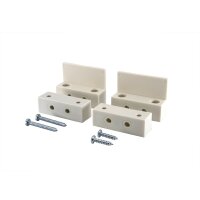 Montageadapter weiß (2 Paar) für...