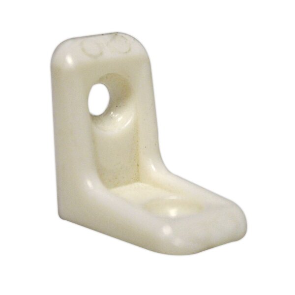 Möbeleckwinkel weiß 25 x 25 x 15 mm, 4er