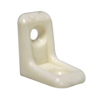 Möbeleckwinkel weiß 25 x 25 x 15 mm, 4er