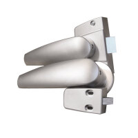 Toilettenraumschloss silber matt