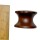 Druckknopf ohne Rosette Kunststoff braun