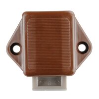 Mini-Push-Lock-Schloss, braun 15 mm