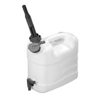 Combi-Kanister 10 Liter mit Ablasshahn