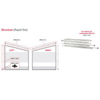 Kit Metallhaken (20 Stück) für ZIP und Privacy...
