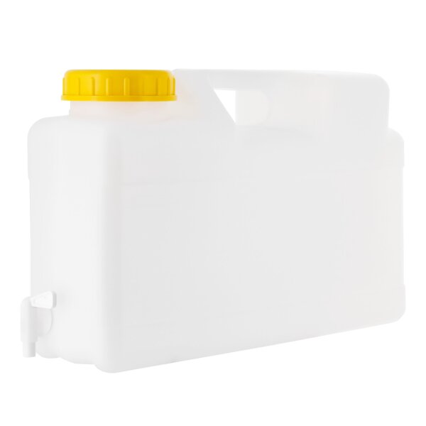 Raumspar Kanister mit Ablasshahn 12 Liter, DIN 96