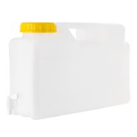 Raumspar Kanister mit Ablasshahn 12 Liter, DIN 96
