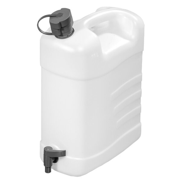 Combi-Kanister 15 Liter mit Ablasshahn