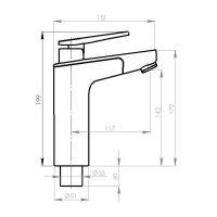 Einhebelmischer Keramik Vector E5 Bad