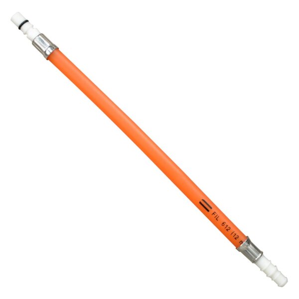 Flexibler Anschluss rot 250 mm für Armaturen, Anschluss F