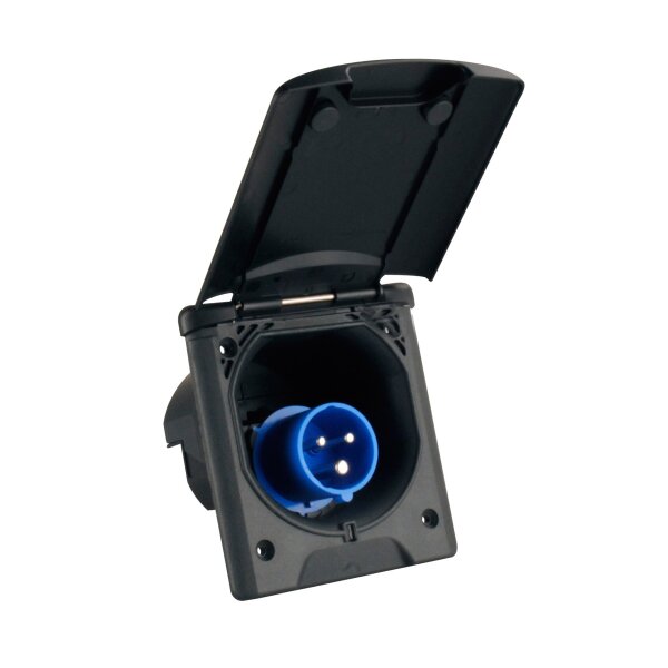 Einspeisungsstecker 13 CEE17 schwarz