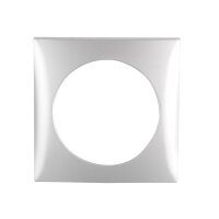 Rahmen 1-fach chrom matt Integro Flow