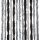Chenille-Flauschvorhang Reisemobil 56 x 205 cm, hellgrau/silber/anthrazit