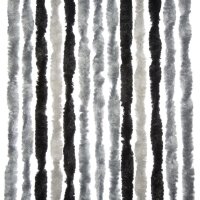 Chenille-Flauschvorhang Zelt/Balkon 100 x 205 cm,...