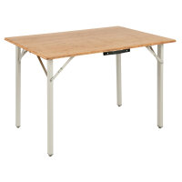 Bambusklapptisch Kamloops 72 x 100 x 70 cm