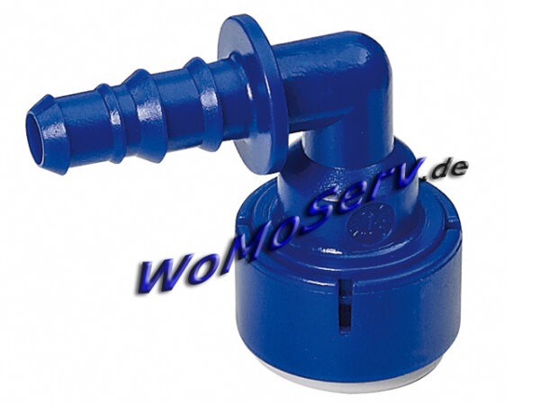 Winkel -Tüllenverbinder 12 mm Uniquick-Frischwassersystem