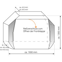 Schutzhülle Concept Zwoo für Fahrradträger bis zu 3 Fahrräder