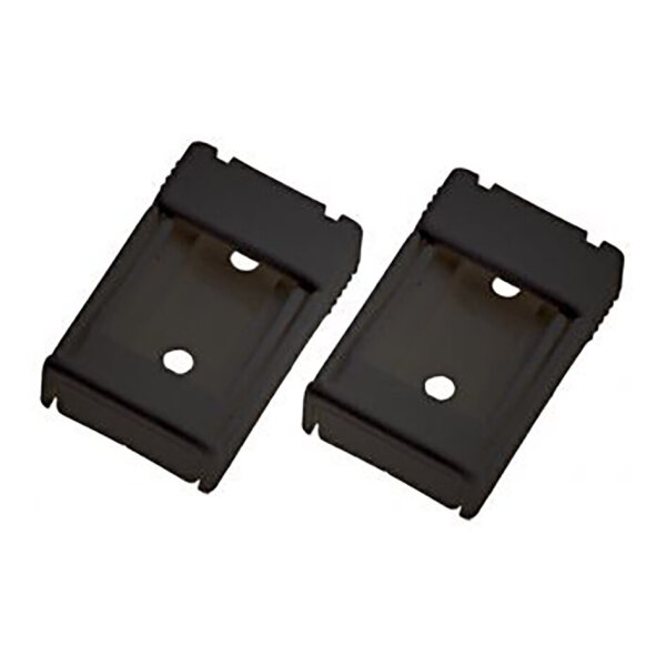 Stützfußhalter für Fahrzeugwand, 2 Stück, schwarz