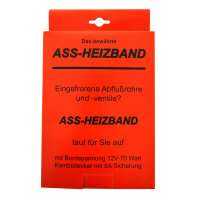ASS-Heizband 12 V / 5,8 Ampere