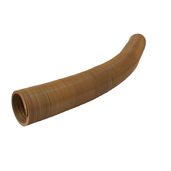 Flexibler Spiralschlauch 3 Zoll / 76 mm für Abwasser, Länge: 2,6 m