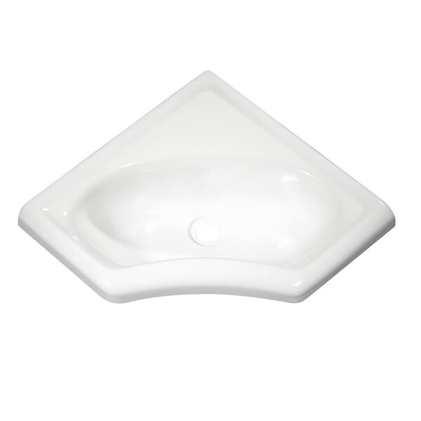 Eckwaschbecken mini 1 345 x 345 x 120 mm
