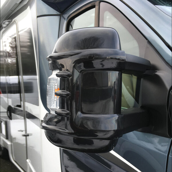 Spiegelschutz schwarz für Fiat Ducato ab 2007