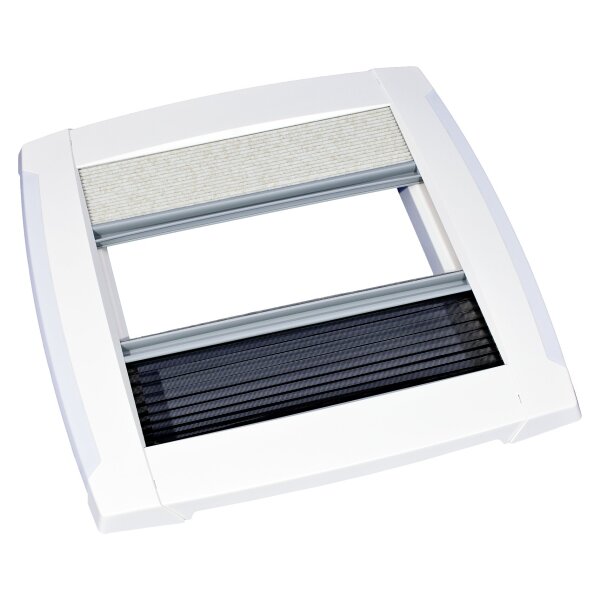 Innenrahmen mit Plissees komplett 400 x 400 mm LED