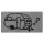Teppich Derby Flock Wohnwagen 25 x 50 cm