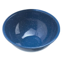 Emaille Schüssel 15,5 cm blau