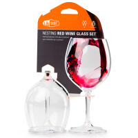 Rotweinglas Nesting 275 ml 2er-Set mit abschraubbaren...