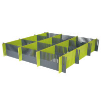 Purvario Stauleiste für Schubladen 8er-Set