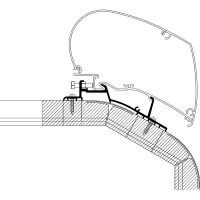 Adapter LMC Explorer und Cruiser ab Bj. 2018 zu TO Serie...