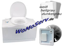 WC-Entlüftung SOG 1 Typ D für C400, dunkelgrau