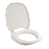 Sitz mit Deckel weiß für Toilette C200 CS