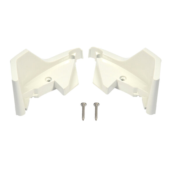 Frontblendenendkappen creme TO 9200, Satz links und rechts