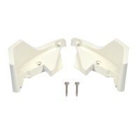Frontblendenendkappen creme TO 9200, Satz links und rechts