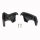 Frontblendenendkappen anthrazit TO 6200, Satz links und rechts
