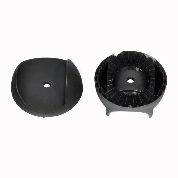 Set Sattelscheibe Elite G2 Rund 35 mm / Oval 45 mm, schwarz