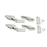 Endstück grau für Roof-Rack, 2er Satz komplett