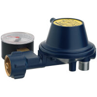 Niederdruckregler Abgang 90° 30 mbar