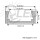 Alu Profil flache Bauform