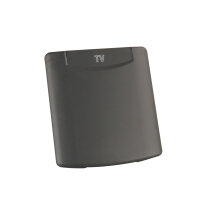 Universal-Vorzeltsteckdose anthrazit Schuko /12 V / SAT/TV