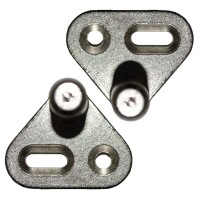 Schließbolzen Metall, 2er SB