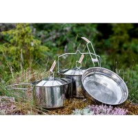 Edelstahl Kochtopfset Campfire Large