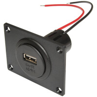Einbausteckdose 1 x 3000 mA