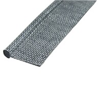 Textilkeder grau ø 7 mm, 6 m lang
