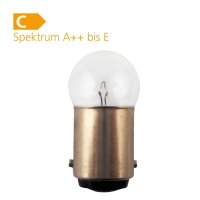 Glühlampe BA 15 S, 12 V/10 W 2er