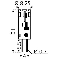 12er SMD Stiftsockel Sockel G4