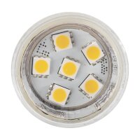 6er SMD Spot Sockel GU4, 1 Watt