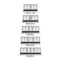 Thule Panorama für TO 5200, Länge 3 m, Höhe medium